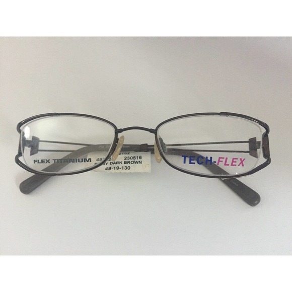 Tech-Flex | Accessories | New Techflex Eyeglasses Shiny Dark Brown ...